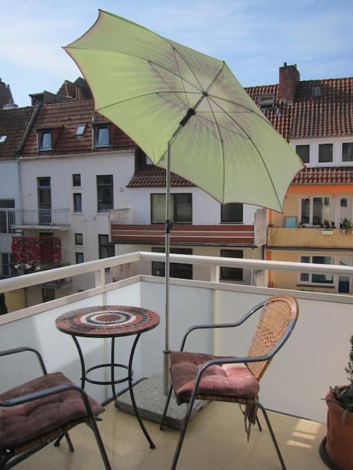 Modernes 1 Zimmer Luxusappartement Kleiner Roland Mit Parkplatz Und Balkon In Bremen Naehe Zentrum Экстерьер фото